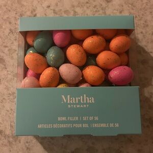 “New” Martha Stewart Vibrant Egg Bowl Filler (56 pieces)